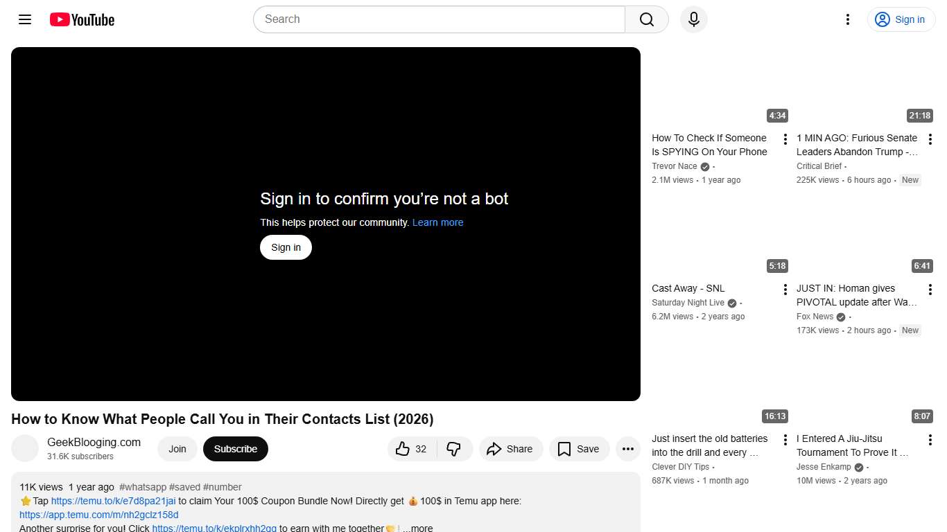 How to Know What People Call You in Their Contacts List (2026) - YouTube